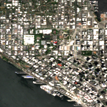 Seattle Data Center site on 2024-07-13, Sentinel-2 satellite true color