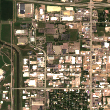 Sioux Falls - East Data Center site on 2022-08-30, Sentinel-2 satellite true color
