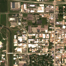 Sioux Falls - East Data Center site on 2024-09-03, Sentinel-2 satellite true color