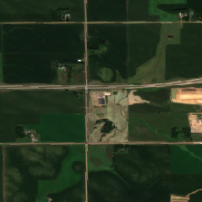 Sioux Falls - West Data Center site on 2022-08-30, Sentinel-2 satellite true color