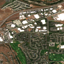 TierPoint Spokane SPO03 site on 2024-08-01, Sentinel-2 satellite true color