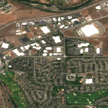 Spokane - SPO2 Data Center site on 2018-07-19, Sentinel-2 satellite true color