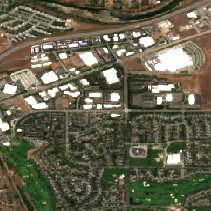 Spokane - SPO2 Data Center site on 2024-08-01, Sentinel-2 satellite true color