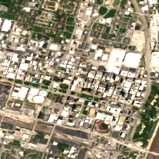 St. Louis - Olive Data Center site on 2020-06-07, Sentinel-2 satellite true color