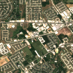 TRG Datacenters HOU2 site on 2018-05-17, Sentinel-2 satellite true color