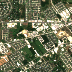 TRG Datacenters HOU2 site on 2022-05-26, Sentinel-2 satellite true color