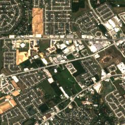 TRG Houston One (HOU1) site on 2024-09-07, Sentinel-2 satellite true color