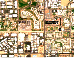 US Signal AZ01 (Phoenix) site on 2020-05-24, Sentinel-2 satellite true color