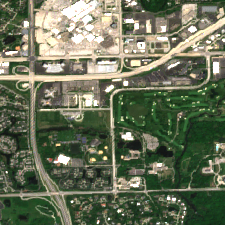 US Signal IL01 (Chicago) site on 2024-05-19, Sentinel-2 satellite true color