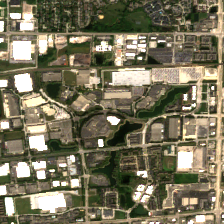 US Signal IL02 (Aurora) site on 2025-09-16, Sentinel-2 satellite true color
