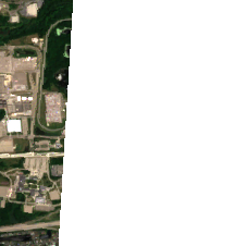 US Signal Detroit Data Center (MI05) site on 2018-07-07, Sentinel-2 satellite true color