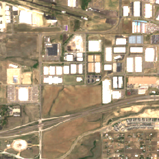 US Signal CO01 site on 2025-06-21, Sentinel-2 satellite true color