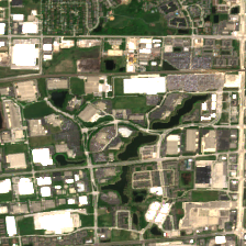 US Signal IL02 site on 2018-05-16, Sentinel-2 satellite true color