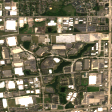 US Signal IL02 site on 2024-09-11, Sentinel-2 satellite true color