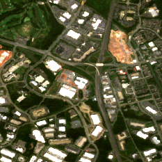 Vantage Ashburn I (VA1) site on 2020-09-15, Sentinel-2 satellite true color