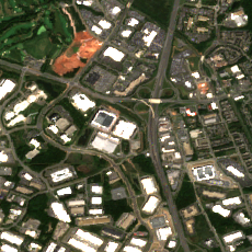 Vantage Ashburn I (VA1) site on 2024-09-09, Sentinel-2 satellite true color