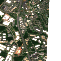 Vantage Ashburn II (VA2) site on 2022-08-13, Sentinel-2 satellite true color