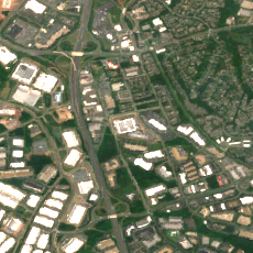 Vantage Ashburn II (VA2) site on 2025-06-03, Sentinel-2 satellite true color