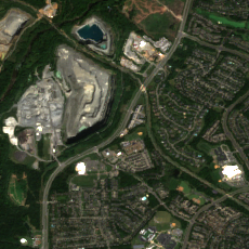 Vantage Ashburn III (VA3) site on 2024-09-09, Sentinel-2 satellite true color