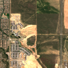 Vantage CO21 Aurora Campus site on 2022-08-29, Sentinel-2 satellite true color