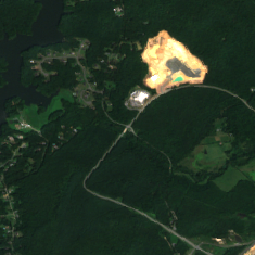 Vantage Fredericksburg (VA4) site on 2020-08-26, Sentinel-2 satellite true color