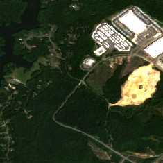 Vantage Fredericksburg (VA4) site on 2024-09-09, Sentinel-2 satellite true color
