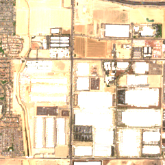 Vantage Phoenix site on 2025-07-10, Sentinel-2 satellite true color