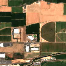 Vantage Quincy site on 2018-07-22, Sentinel-2 satellite true color