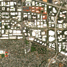 Vantage Santa Clara Campus (V1-V6) site on 2024-05-03, Sentinel-2 satellite true color