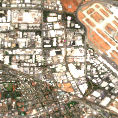 Vantage Santa Clara II site on 2018-07-09, Sentinel-2 satellite true color
