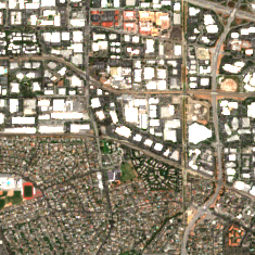 Vantage Santa Clara III site on 2018-07-09, Sentinel-2 satellite true color