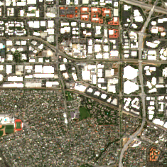 Vantage Santa Clara III site on 2024-05-03, Sentinel-2 satellite true color