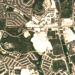 Vantage TX12 (San Antonio TX1 campus) site on 2025-05-23, Sentinel-2 satellite true color