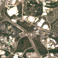 Vantage TX22 (San Antonio) site on 2022-05-19, Sentinel-2 satellite true color