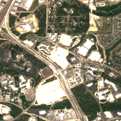 Vantage TX22 (San Antonio) site on 2025-05-23, Sentinel-2 satellite true color