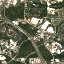 Vantage Data Centers TX22 site on 2020-05-19, Sentinel-2 satellite true color