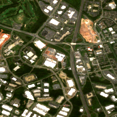Vantage VA12 site on 2020-09-15, Sentinel-2 satellite true color