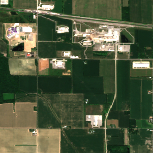 Amazon Project Rainier Data Center site on 2018-07-07, Sentinel-2 satellite true color