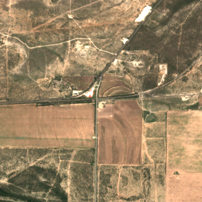 Dove Creek Data Center site on 2024-09-08, Sentinel-2 satellite true color