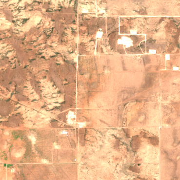 Project Kilby site on 2018-06-25, Sentinel-2 satellite true color