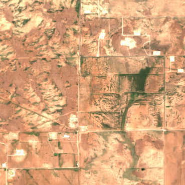 Project Kilby site on 2025-08-07, Sentinel-2 satellite true color