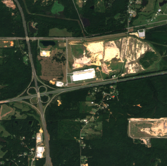 Compass Meridian Campus site on 2022-09-14, Sentinel-2 satellite true color