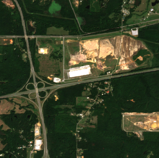 Compass Meridian Campus site on 2024-09-08, Sentinel-2 satellite true color