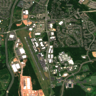 Compass Northern Virginia Campus site on 2022-08-13, Sentinel-2 satellite true color
