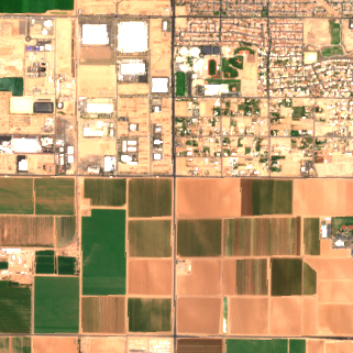 Compass Phoenix El Mirage Campus site on 2018-06-17, Sentinel-2 satellite true color
