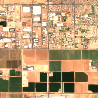 Compass Phoenix El Mirage Campus site on 2022-05-17, Sentinel-2 satellite true color