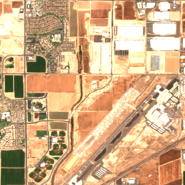 Compass Phoenix Goodyear Campus site on 2020-09-09, Sentinel-2 satellite true color