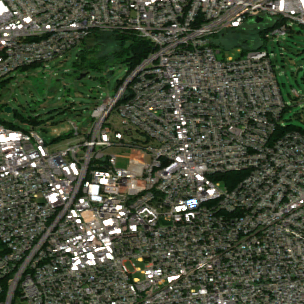 Kenilworth site on 2025-08-22, Sentinel-2 satellite true color