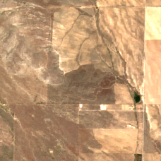 Meta Eagle Mountain Data Center Campus site on 2018-06-12, Sentinel-2 satellite true color
