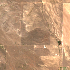 Meta Eagle Mountain Data Center Campus site on 2020-07-06, Sentinel-2 satellite true color